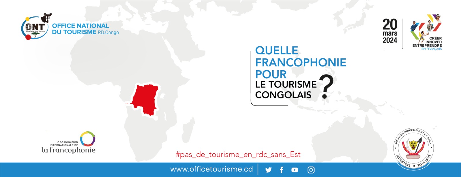 La RDC n'organisera pas de cérémonie officielle pour célébrer la journée internationale de la Francophonie ce 20 mars 2024.